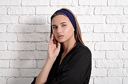 Be Beauty Hairband, Dark Blue - MakeUp  — photo N2