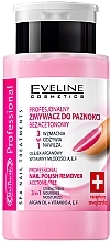 Acetone-Free Nail Polish Remover - Eveline Cosmetics Nail Therapy 3in1 Nail Polish Remover — photo N1