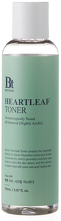 Tonic for the face - Benton Heartleaf Toner — photo N1