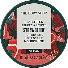 Fragrances, Perfumes, Cosmetics Intensive Nourishing Oil for Dry Lips 'Strawberry' - The Body Shop Strawberry Lip Butter For Dry Lips Intensely Nourishing