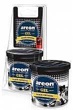 Fragrances, Perfumes, Cosmetics Black Crystal Scented Gel - Areon Gel Can Blister Black Crystal