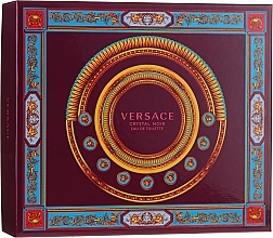 Fragrances, Perfumes, Cosmetics Versace Crystal Noir - Set (edt/90ml + b/lot150ml + edt/10ml) 