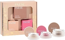 キット - Paese Kiss My Cheeks (Cold) (blush/4g + bronzer/12g + highlighter/4g) — photo N2