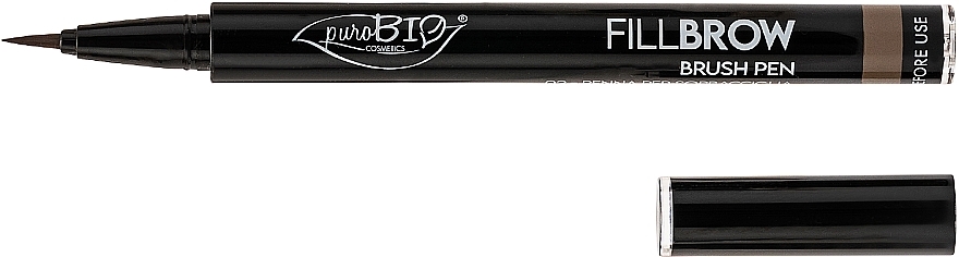 Eyebrow Pen - PuroBio Cosmetics Fillbrow Brush Pen — photo N2