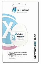 Dental Floss - Miradent Mirafloss CHX-Tape 20m — photo N1