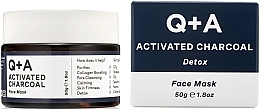 Fragrances, Perfumes, Cosmetics Detox Face Mask - Q+A Activated Charcoal Face Mask