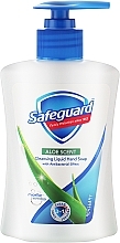 Fragrances, Perfumes, Cosmetics Antibacterial Liquid Soap 'Aloe' - Safeguard Nature