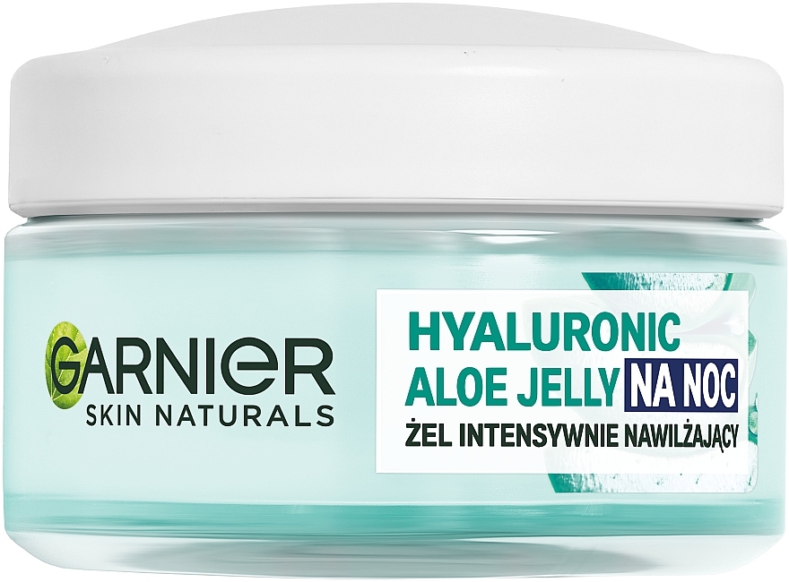 Intensive Moisturizing Night Gel for All Skin Types - Garnier Skin Naturals Hyaluronic Aloe — photo N5