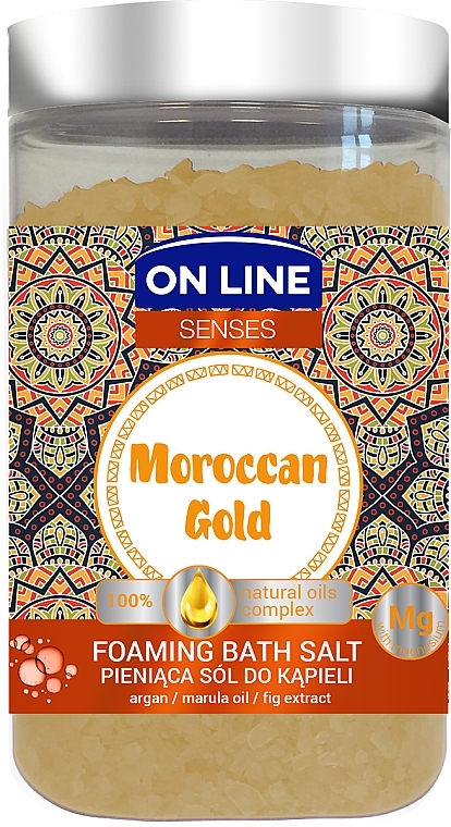 Bath Salt - On Line Senses Bath Salt Moroccan Gold — photo N1