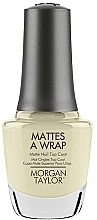 Matte Gel Polish Top - Morgan Taylor Matte A Wrap Matte Nail Top Coat — photo N1