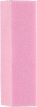Fragrances, Perfumes, Cosmetics 4-Sided Foam Nail Buffer, 95x25x25 mm, pink - Baihe Hair