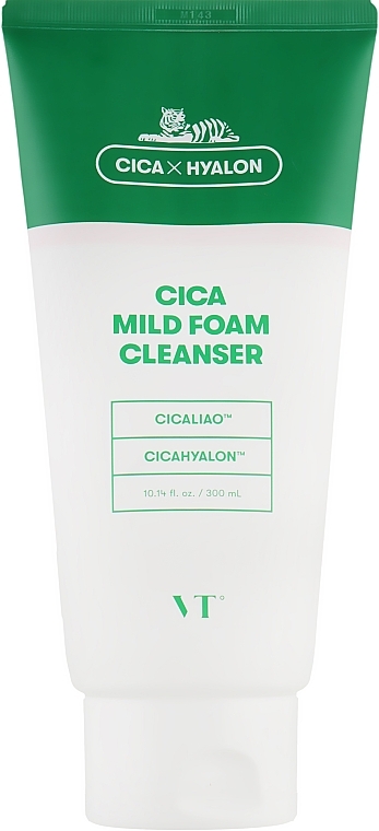 Mild Foam Cleanser - VT Cosmetics Cica Mild Foam Cleanser — photo N1