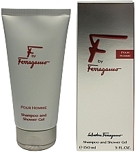 Fragrances, Perfumes, Cosmetics Salvatore Ferragamo F by Ferragamo Pour Homme - Shower Gel