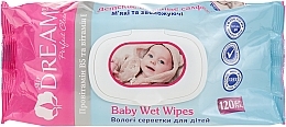 Fragrances, Perfumes, Cosmetics Baby Wet Wipes with Plastic Valve, 120 pcs - Air Dream