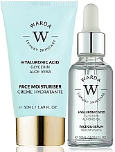 Fragrances, Perfumes, Cosmetics Set - Warda Skin Hydration Boost Hyaluronic Acid (f/cr/50ml + oil/serum/30ml)