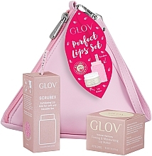 Fragrances, Perfumes, Cosmetics Set - Glov Perfect Lips Kit (accessories/1pc + lip/oil/15ml + bag/1pc)