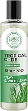 Fragrances, Perfumes, Cosmetics Algae & Clay Shampoo - Good Mood Tropical Code Strengthening Shampoo Clay & Wild Seaw