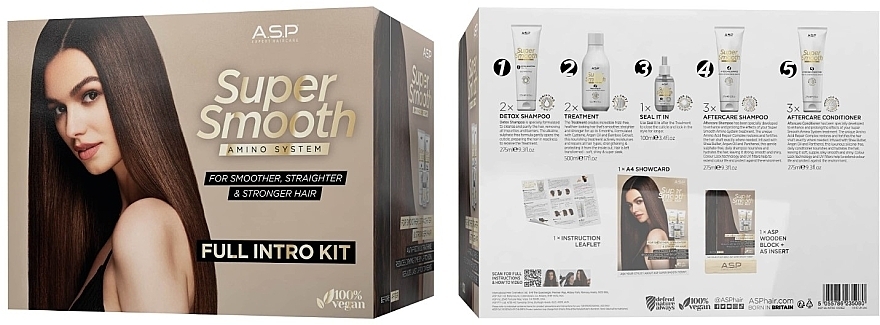 Set, 11 products - ASP Super Smooth Amino System Intro Kit — photo N1