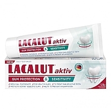 Fragrances, Perfumes, Cosmetics Teeth & Gums Protecting Toothpaste - Lacalut Activ Gum Protection & Sensitivity