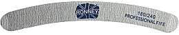 Nail File, 180/240, grey, "RN 00247" - Ronney Professional — photo N1