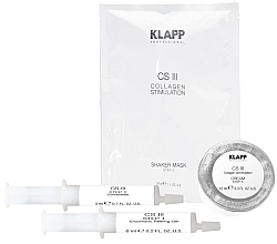 Set - Klapp CS III Collagen Stimulation Treatment (peel/6ml + conc/3ml + mask/30g + cr/10ml) — photo N1