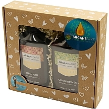 Fragrances, Perfumes, Cosmetics Set - Arganicare Coconut Set (shm/400ml + condt/400ml)