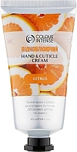 Fragrances, Perfumes, Cosmetics Repairing Hand Cream - Colour Intense Hand & Cuticle Citrus Cream