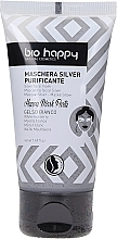 Fragrances, Perfumes, Cosmetics Cleansing Face Mask - Bio Happy Happy Mask Party Silver Face Mask