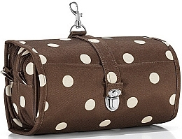 Fragrances, Perfumes, Cosmetics Cosmetic Bag 'Mocha Dots' - Reisenthel Wrapcosmetic