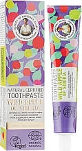 Wild Apple Of Siberia Natural Toothpaste - Retsepty Babushki Agafi — photo N1