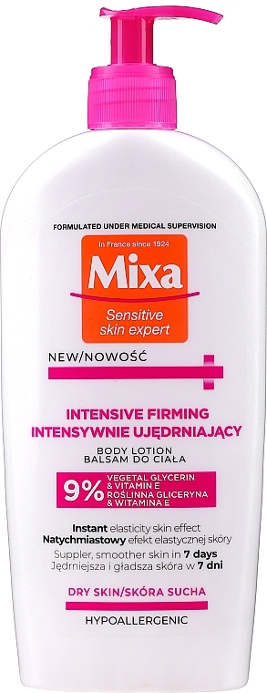 Intensive Firming Body Lotion for Dry Skin - Mixa Intensive Firming Body Lotion — photo N1