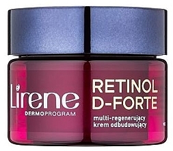 Fragrances, Perfumes, Cosmetics Night Face Lifting Cream - Lirene Retinol D-Forte Face Cream 70+