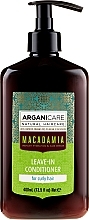 Fragrances, Perfumes, Cosmetics Leave-In Curly Hair Conditioner - Arganicare Macadamia Leave-In Conditioner