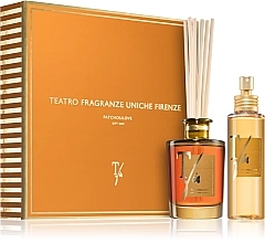 Fragrances, Perfumes, Cosmetics Set - Teatro Fragranze Uniche Patchoulove (diff/100ml + spray/100ml)