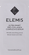 Fragrances, Perfumes, Cosmetics Smoothing Anti-Wrinkle Serum - Elemis Ultra Smart Pro-Collagen Complex 12 Serum (sample)