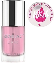 Nail and Cuticle Oil-Elixir - Semilac Care Nail & Cuticle Elixir Wish — photo N1