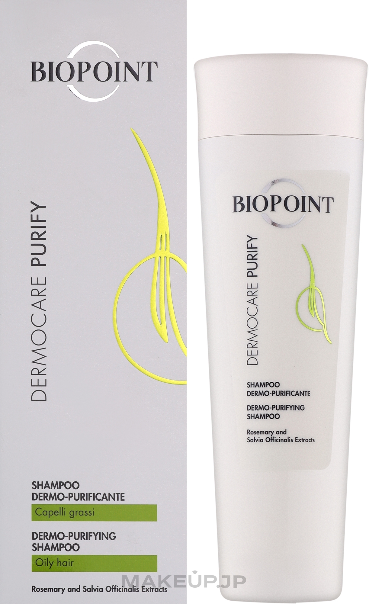 Cleansing Shampoo - Biopoint Dermocare Purify Shampoo — photo 200 ml