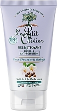 Cleansing Gel with Almond Flower & Moringa Extracts - Le Petit Olivier Detox & Anti-Pollution Cleansing Gel — photo N1