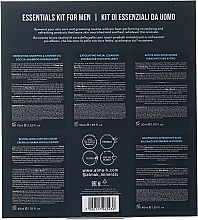 Set, 5 products - Alma K. Restory Essentials Kit for Men (sh/gel/75ml + clean/50ml + moist/30ml + sh/cr/40ml + af/balm/40ml)	 — photo N2