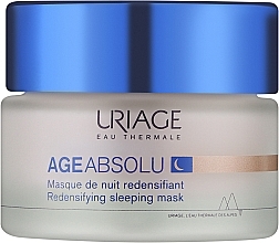 Revitalizing Night Face Mask - Uriage Age Absolu Redensifying Sleeping Mask — photo N1