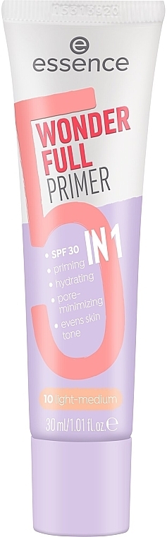 Face Primer 5 in 1 - Essence Wonder Full Primer 5 In 1 — photo N2