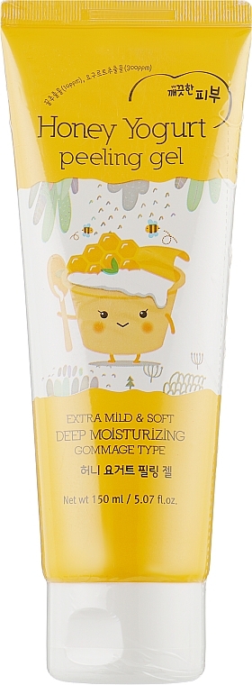 Honey Yoghurt Face Peeling Gel - Esfolio Honey Yogurt Face Peeling Gel Mild & Soft Gommage — photo N1