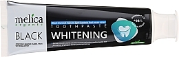 Whitening Black Charcoal Toothpaste - Melica Organic Toothpaste Whitening Black — photo N3