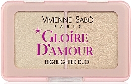 Fragrances, Perfumes, Cosmetics Highlighter Palette - Vivienne Sabo Vs Gloire D'Amour