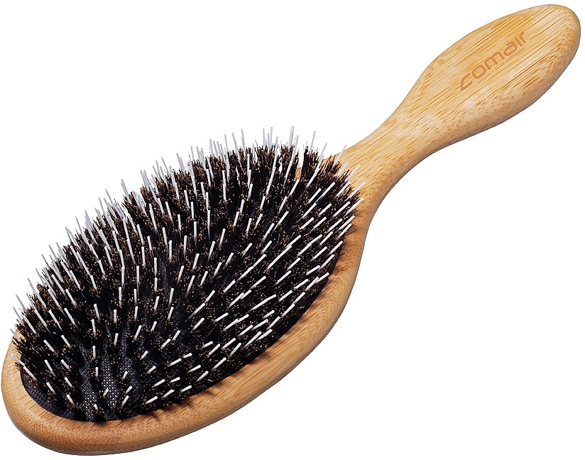 Hair Brush "Bamboo Line", oval, large - Comair — photo N1