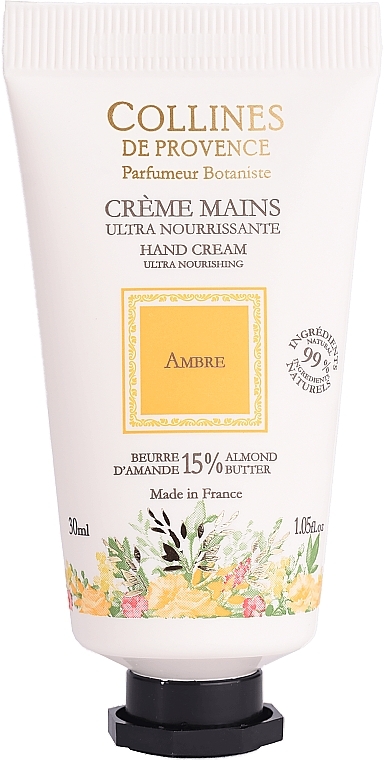 Collines de Provence Amber - Hand Cream — photo N1