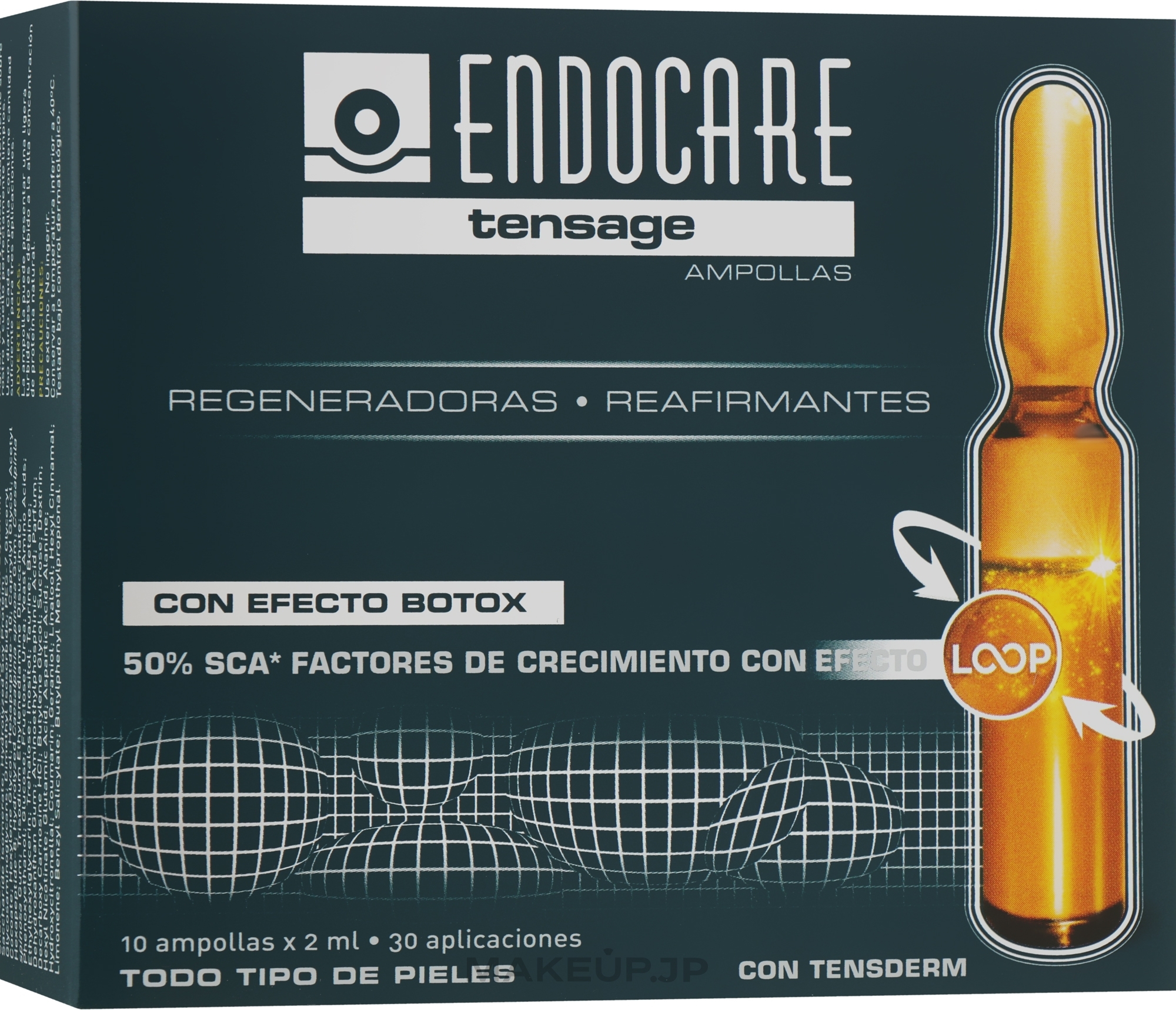 Regenerating Lifting Facial - Cantabria Labs Endocare Tensage Concentrate Ampoules — photo 10 x 2 ml