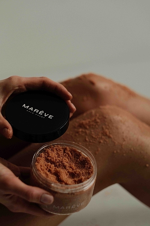 Perfumed Shimmering Body Scrub 'Gold Champ' - MAREVE — photo N4