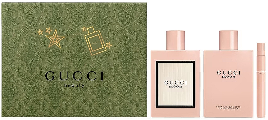 Gucci Bloom - Set (edp/100 ml + b/lotion/100 ml + edp/10 ml) — photo N1