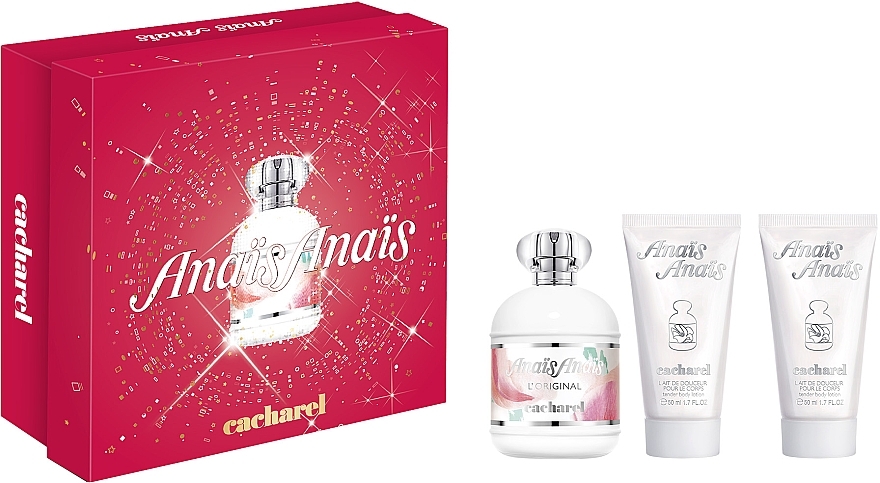 Cacharel Anais Anais L'Original - Set (edt/100ml + b/lot/2x50ml) — photo N1